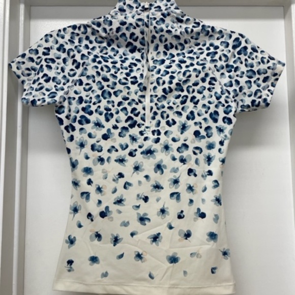 TORY BURCH Surf Rash Guard Top EUC - Picture 10 of 13